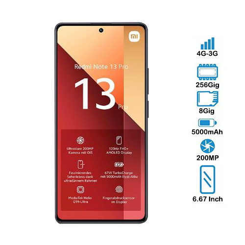 Xiaomi Redmi Note 13 pro 256GB RAM8 4G