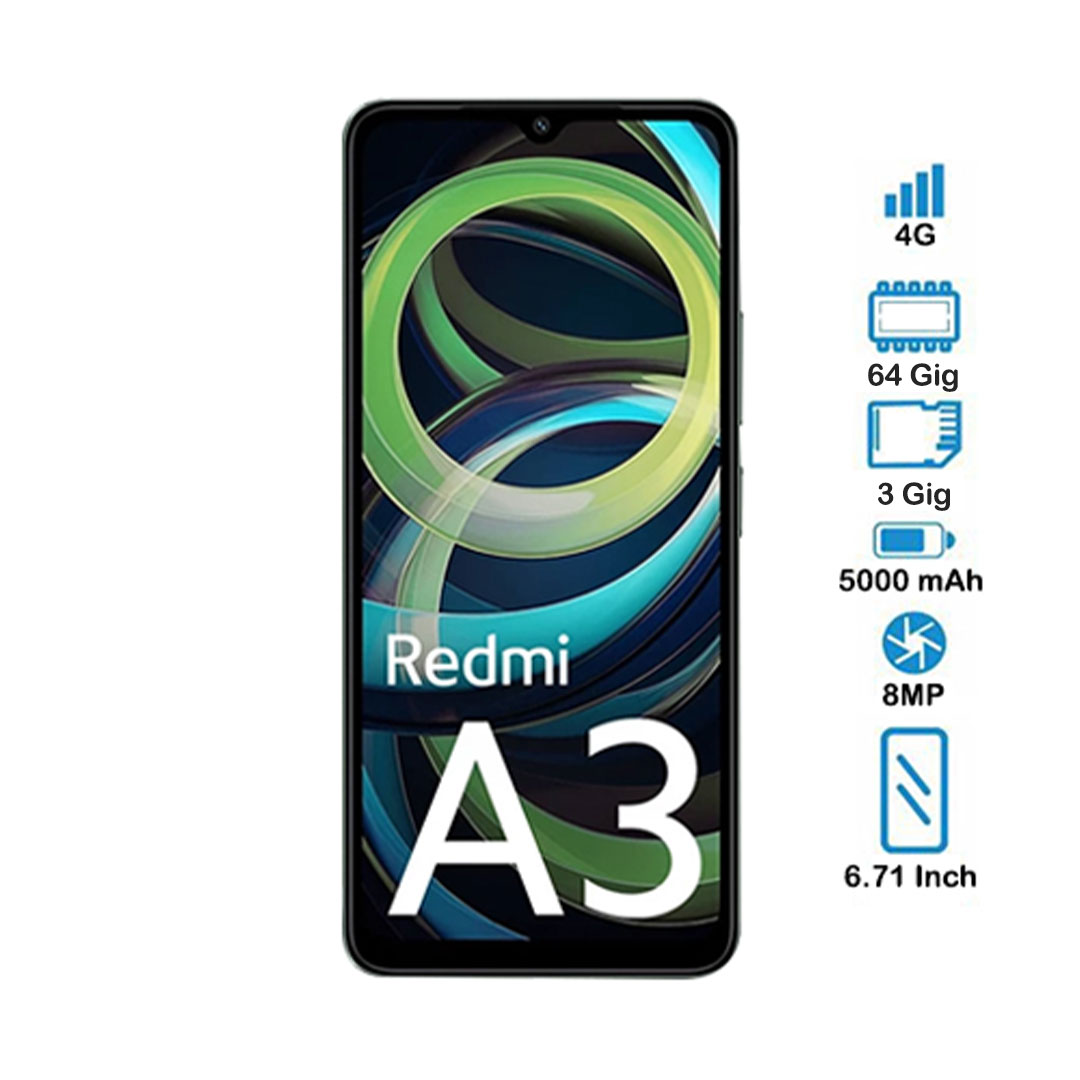 Xiaomi Redmi A3 64GB RAM 3